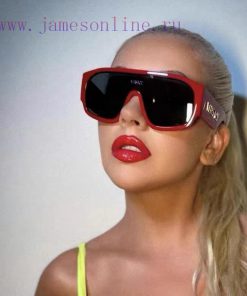 Versace 2024 new sunglasses for men and women, high-end one-piece eye protection for pilots,r1fpqde6