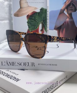 CHANEL 2024 New Xiaohongshu Fragrance Same Style Sunglasses with Alphabet Legs, Large Square3zdtwxlt