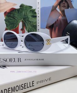 Chanel 2024 New Polarized Sunglasses Fashionable Chanel Sunglasses Cat Eyes Personalized Airppw7gtwb