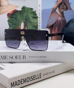 GucciGucci 2024 Internet celebrity one-piece sunglasses for men, trendy and cool couple, int9clfehhc