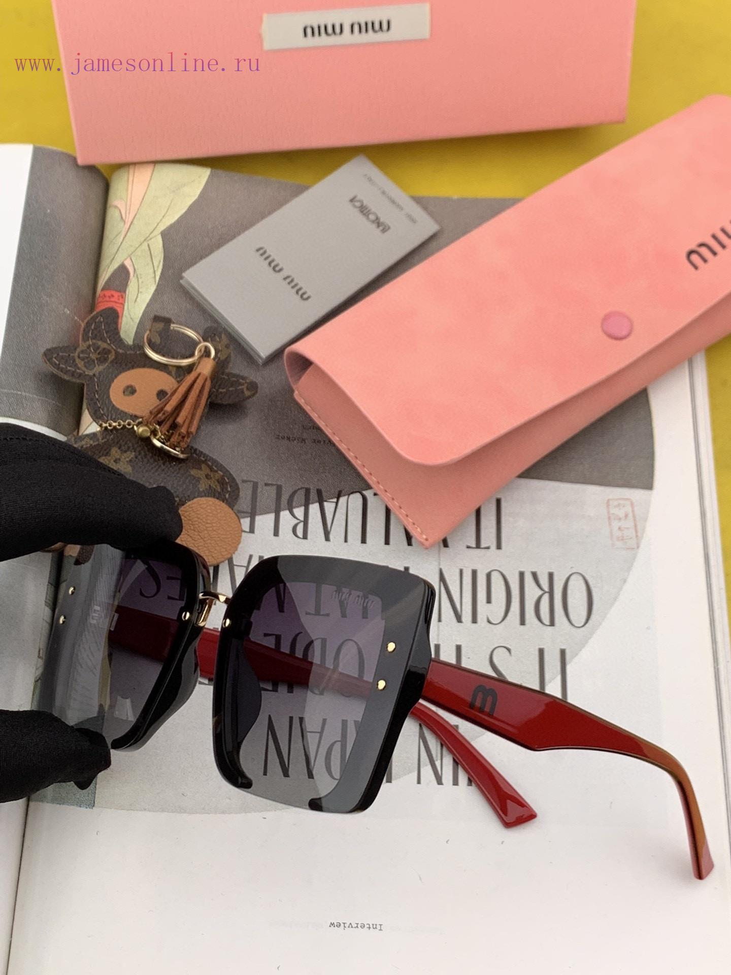 MIUMIU/Miu Miu 2024 Spring New Sparkling New Style Sparkling Stage Sunglasses Trendy Exquisi9nzcrldy - Image 6