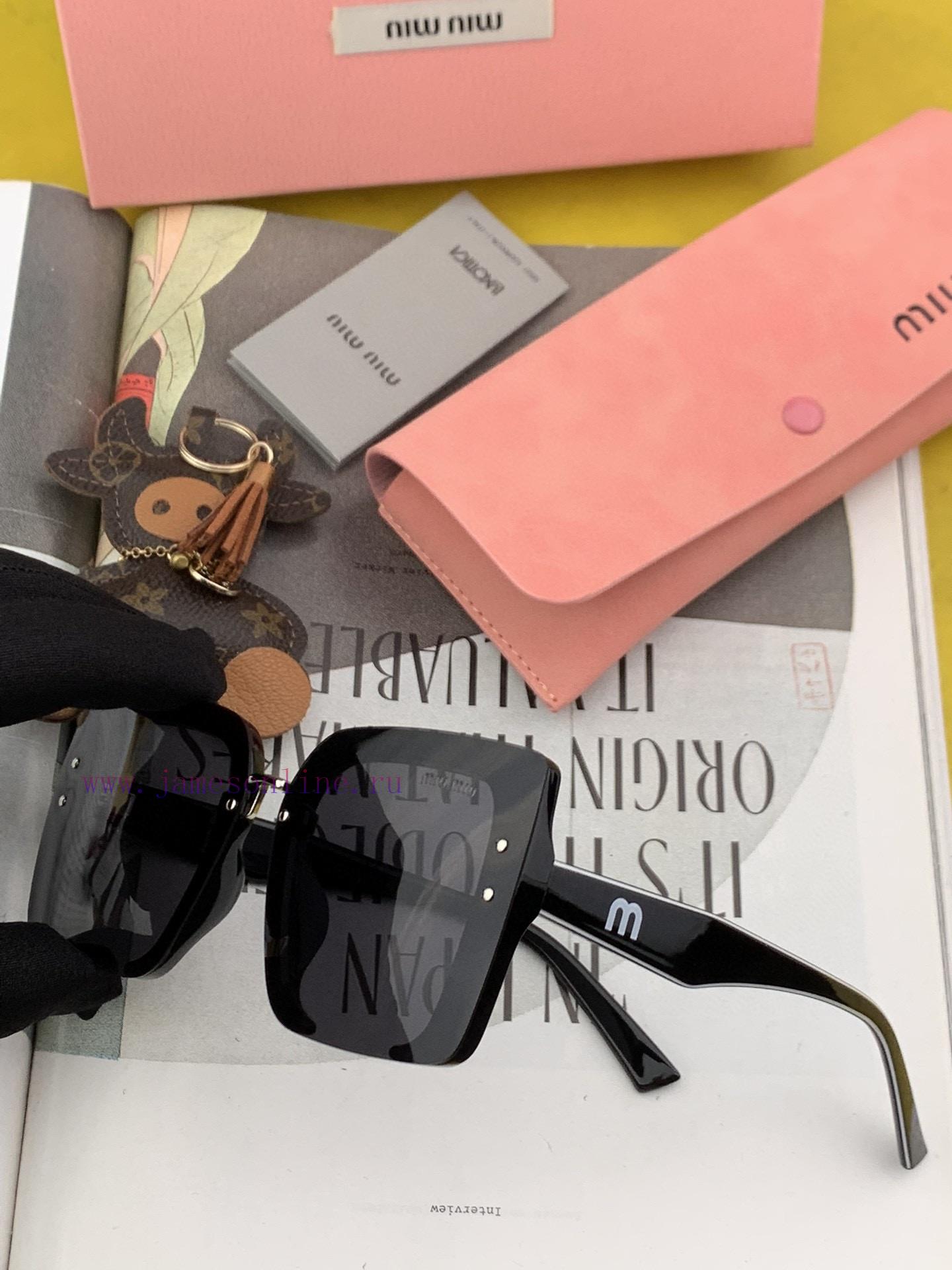 MIUMIU/Miu Miu 2024 Spring New Sparkling New Style Sparkling Stage Sunglasses Trendy Exquisi9nzcrldy - Image 7