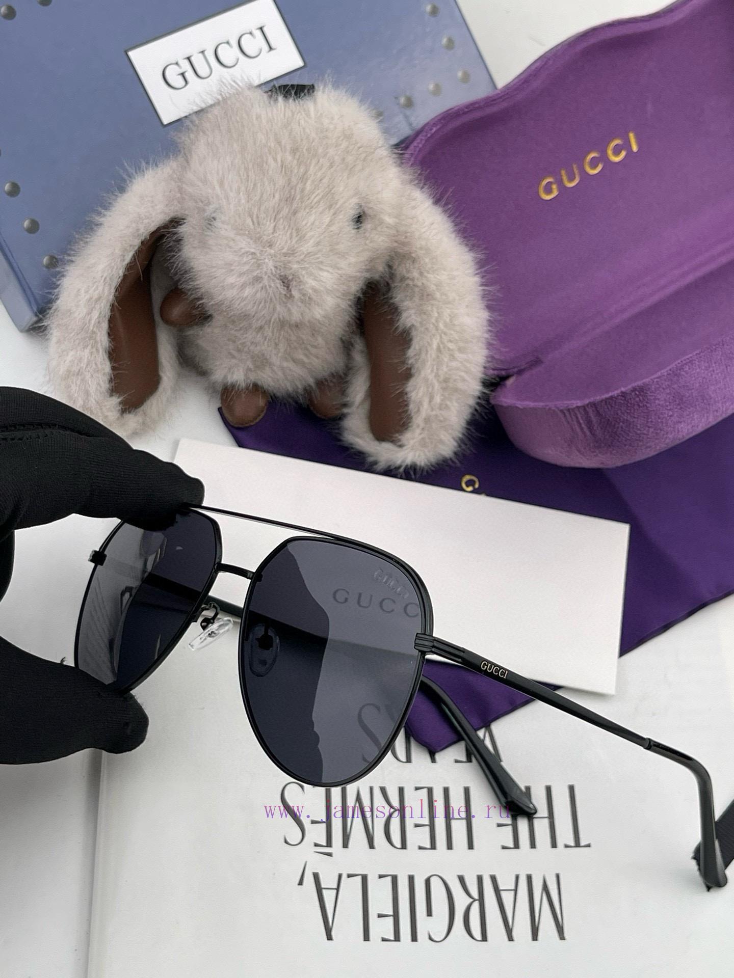 Gucci high-quality men's and women's sunglasses imported Polaroid polarized lenses, toad mireh8wmm90 - Image 9