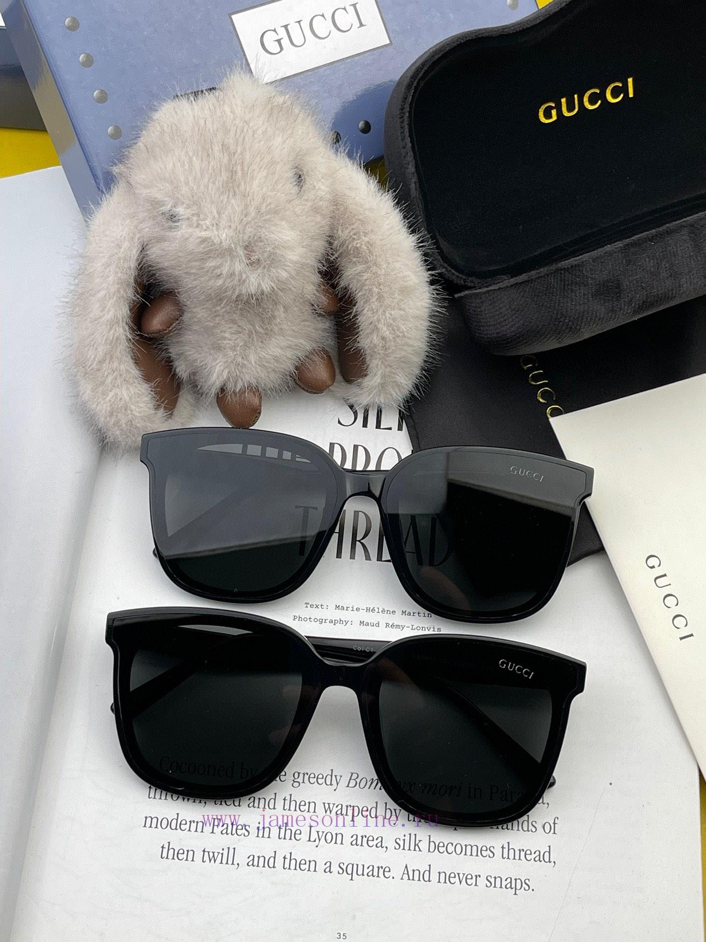 GUCCI2024 Spring New Integrated Mirror Large Frame Sunglasses for Men and WomenExplosive lar1q7c75sl - Image 10