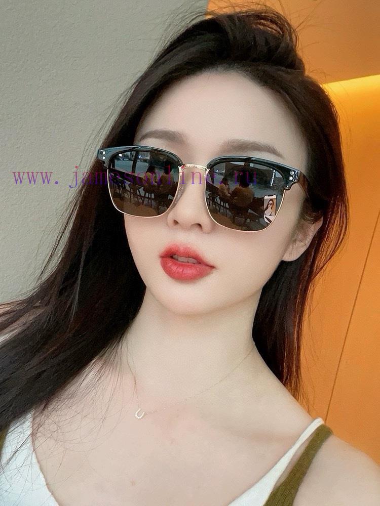 GUCCI2024 New GUCCI Fashion Versatile Large Frame, Unique Half Frame Design, Atmospheric Styildvtd0c - Image 3