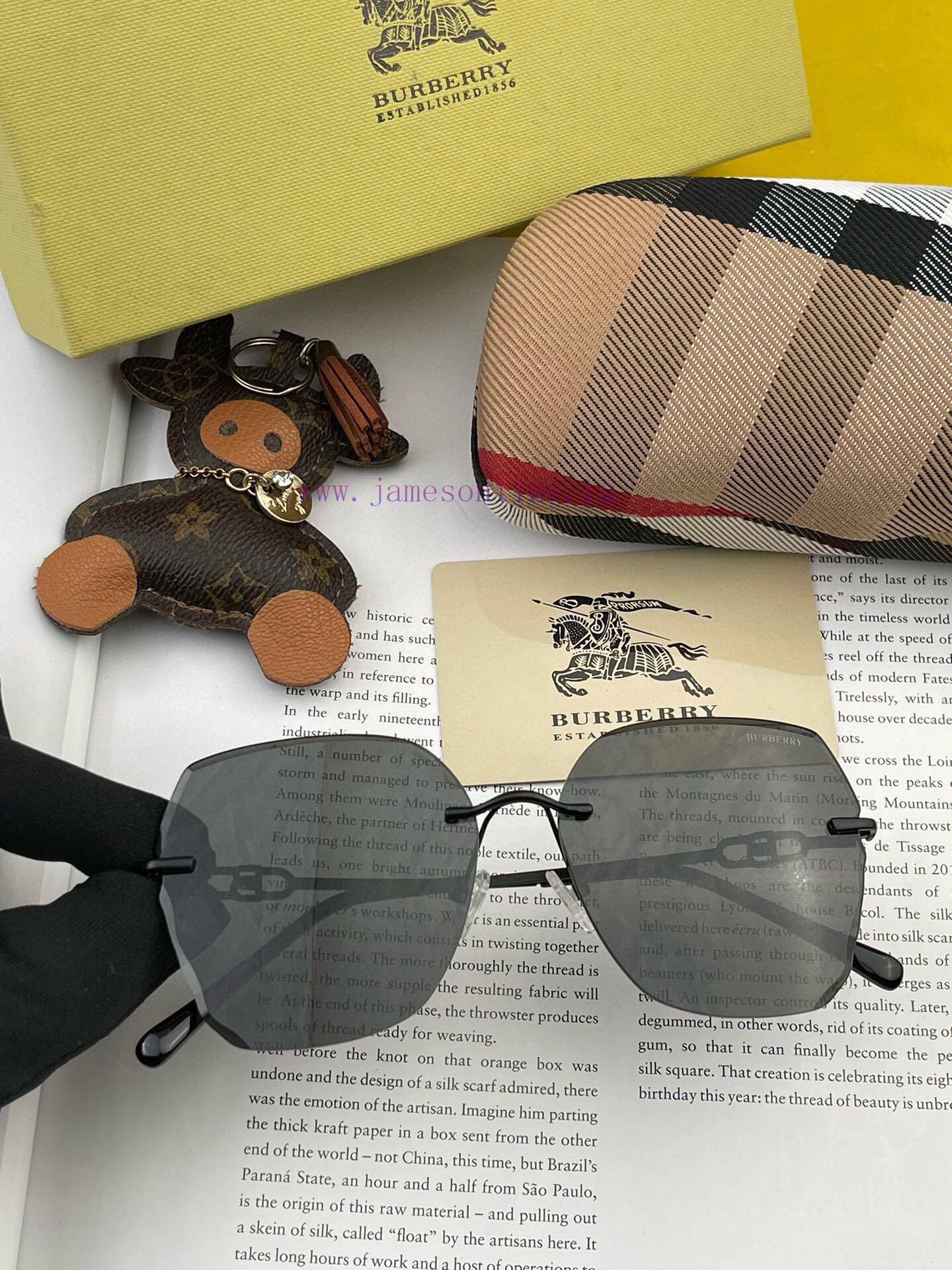 Burberry sunglasses with classic design, not picky about face shape, whether paired with a ckallx58x - Image 7