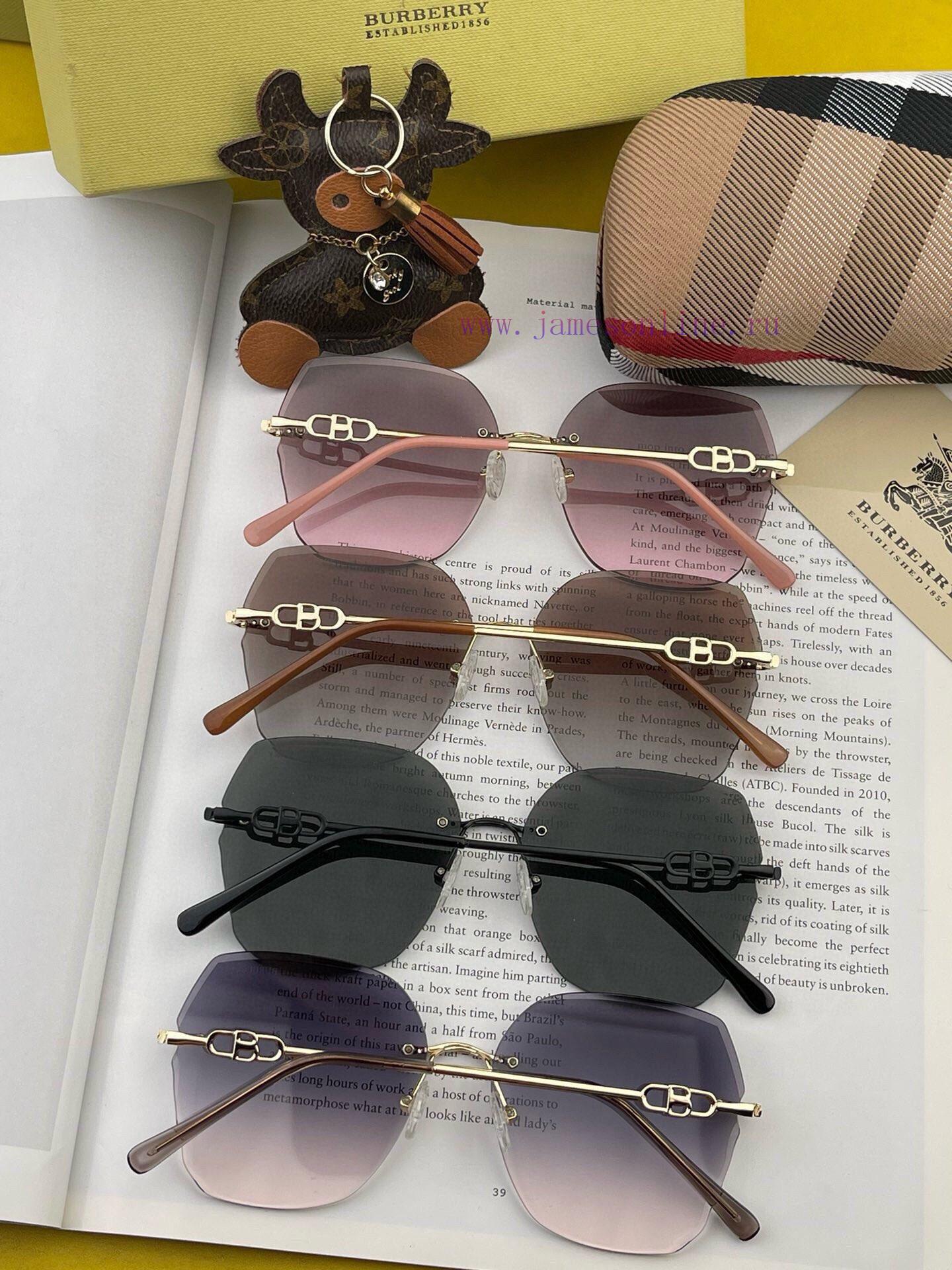 Burberry sunglasses with classic design, not picky about face shape, whether paired with a ckallx58x - Image 9