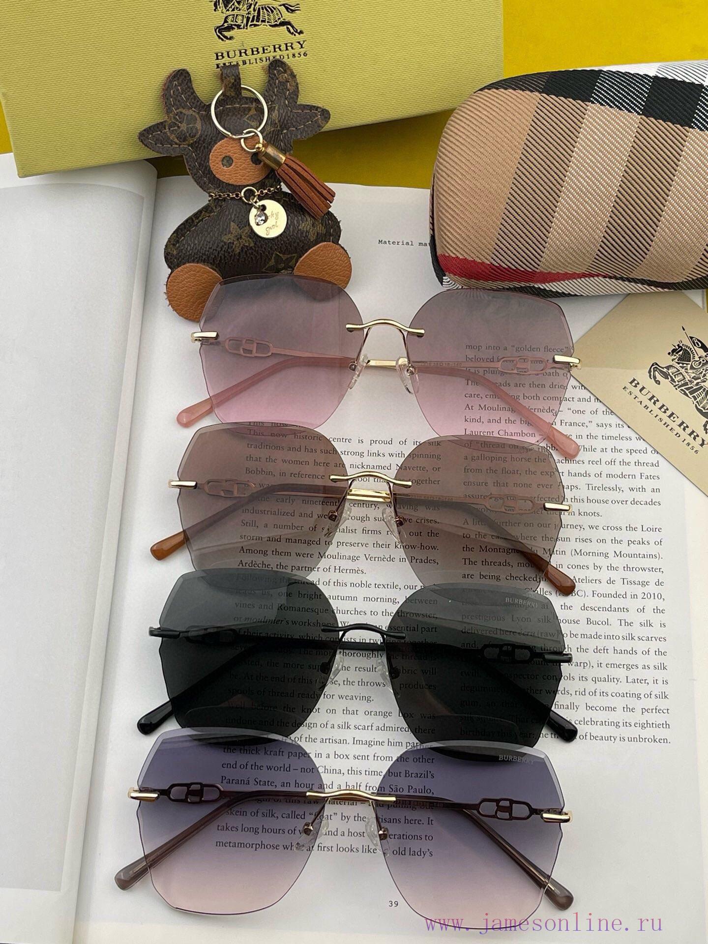 Burberry sunglasses with classic design, not picky about face shape, whether paired with a ckallx58x - Image 10