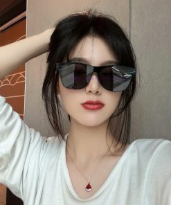 GUCCI2024 Spring New Integrated Mirror Large Frame Sunglasses for Men and WomenExplosive larw3sz0y21