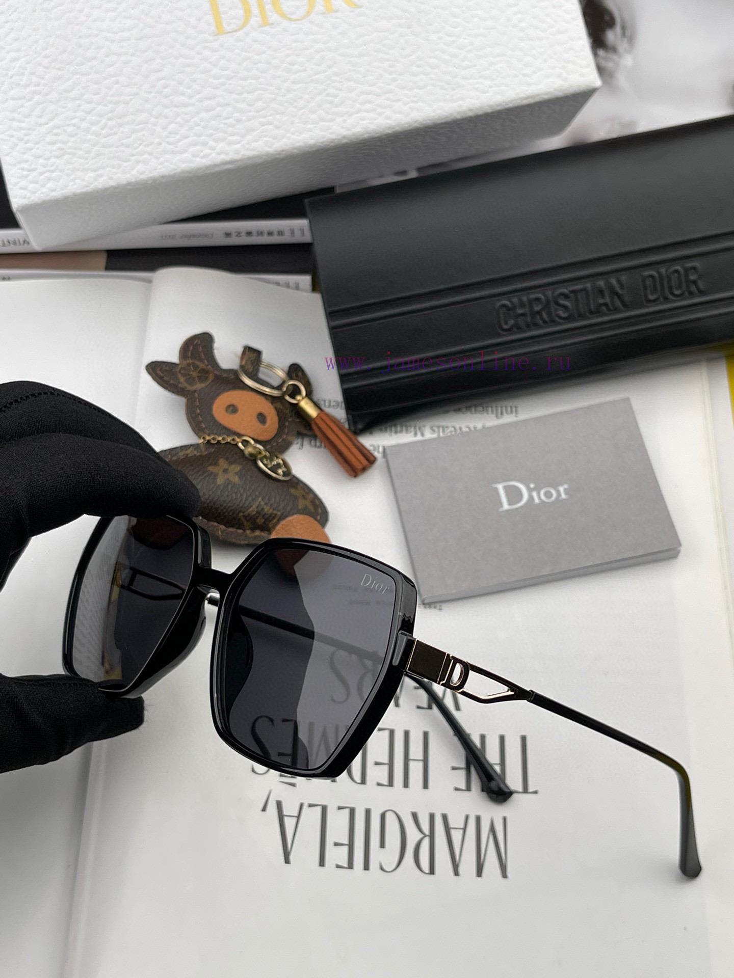 DIOR Dior 2024 Spring New Trendy Popular Fashion Box Polarized Sunglasses High Quality Comfoazwu7yp0 - Image 7