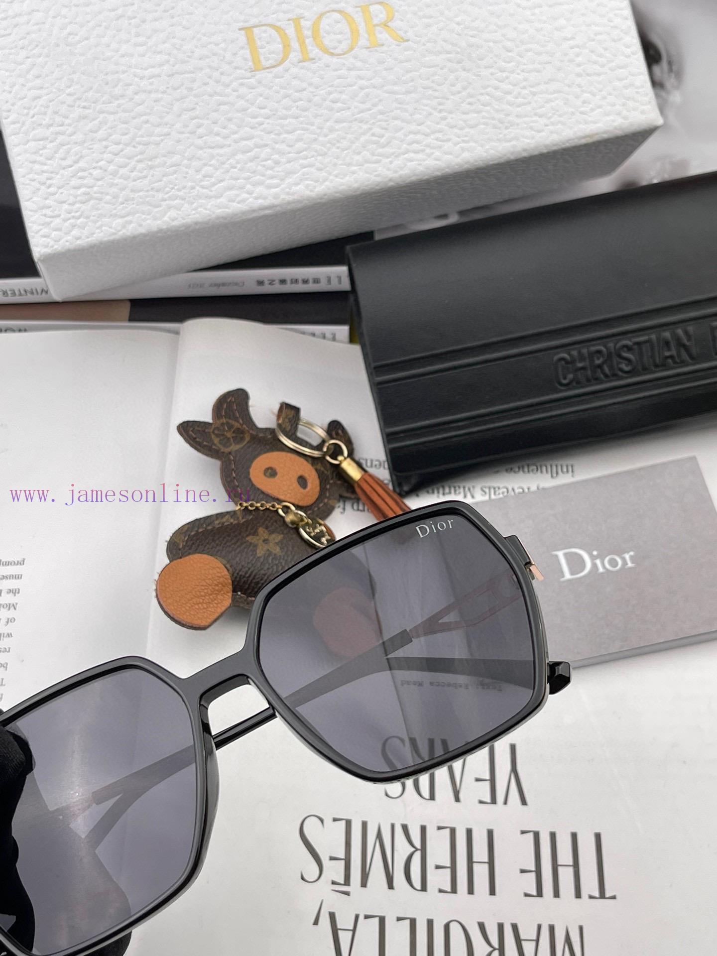 DIOR Dior 2024 Spring New Trendy Popular Fashion Box Polarized Sunglasses High Quality Comfoazwu7yp0 - Image 8