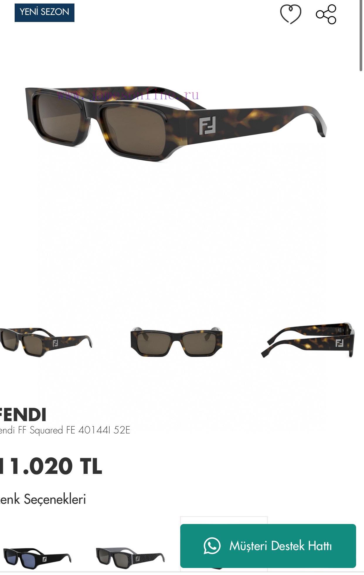 Fendi's new sunglasses, Model FE40144U, SIZE54 mouth 19-145ko6bdnj3 - Image 9