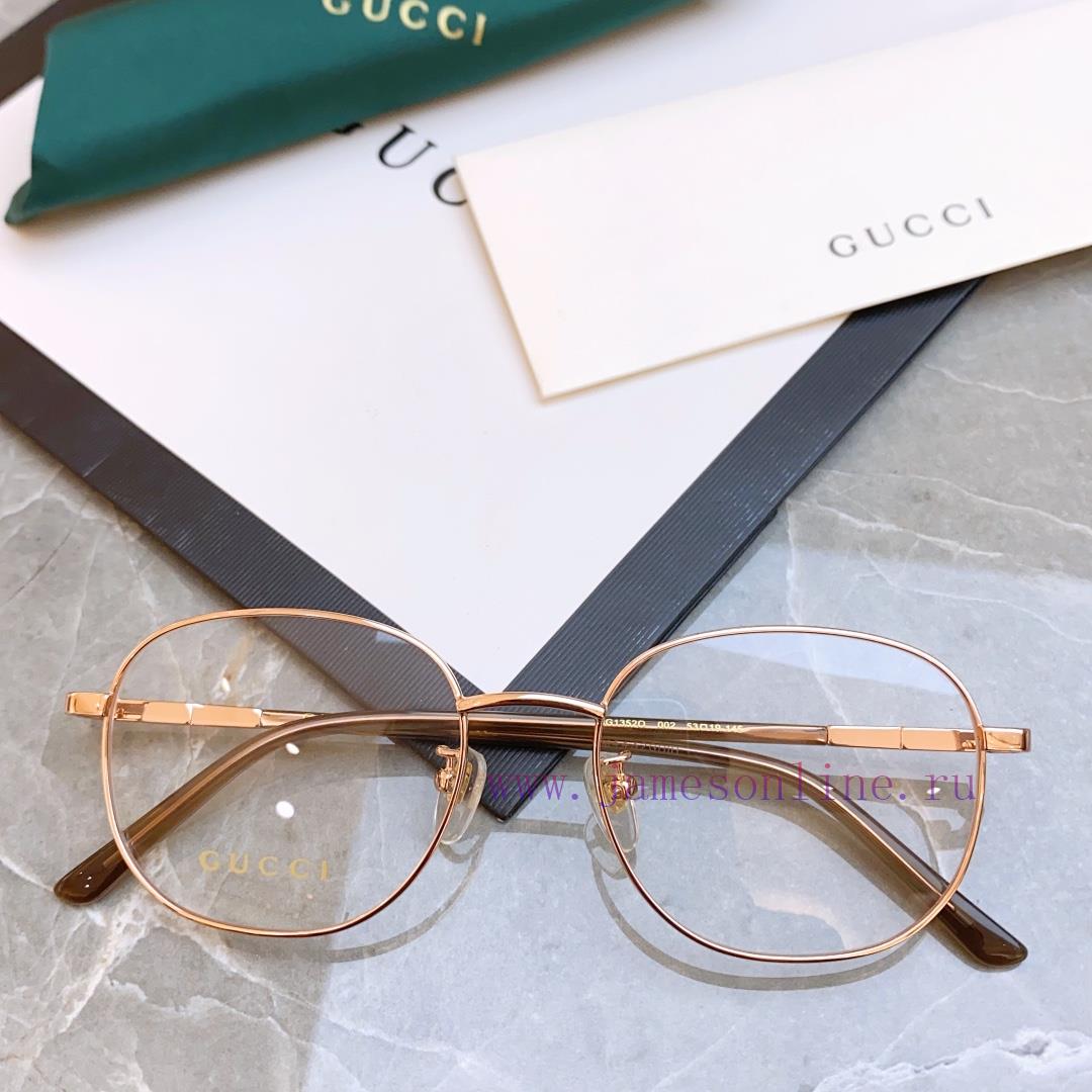 Gucci's new optical frame, MODELGG1352O, SIZE53 mouth 19-145jkro4bt2