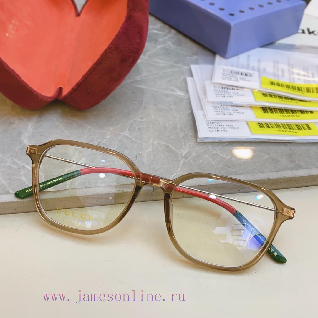 Gucci's new optical frame, MODELGG1576O, SIZE52 mouth 18-145qqgwuscf - Image 4