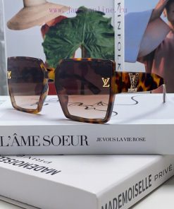 Lv Louis Vuitton 2024 Latest Fashion Sunglasses for Women Square Skinny Retro Internet Celeb5wausl71