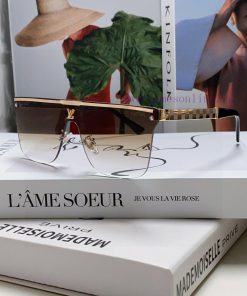 Lv Louis Vuitton Men's New Sun Sunglasses ️, Old Flower Lingge Mirror Legs, Essential for Trcphzgw6f