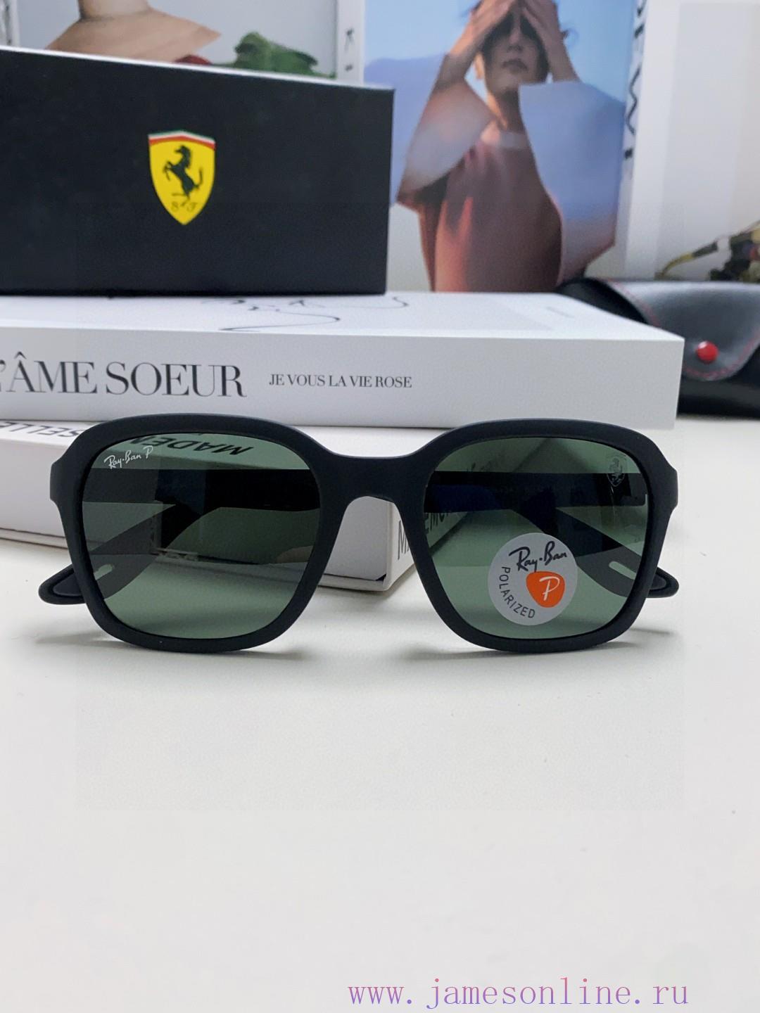 RayBan Ferrari Joint Sunglasses, Unisex Polarized Sunglasses, Personalized, Fashionable, Comx76cjidd - Image 7