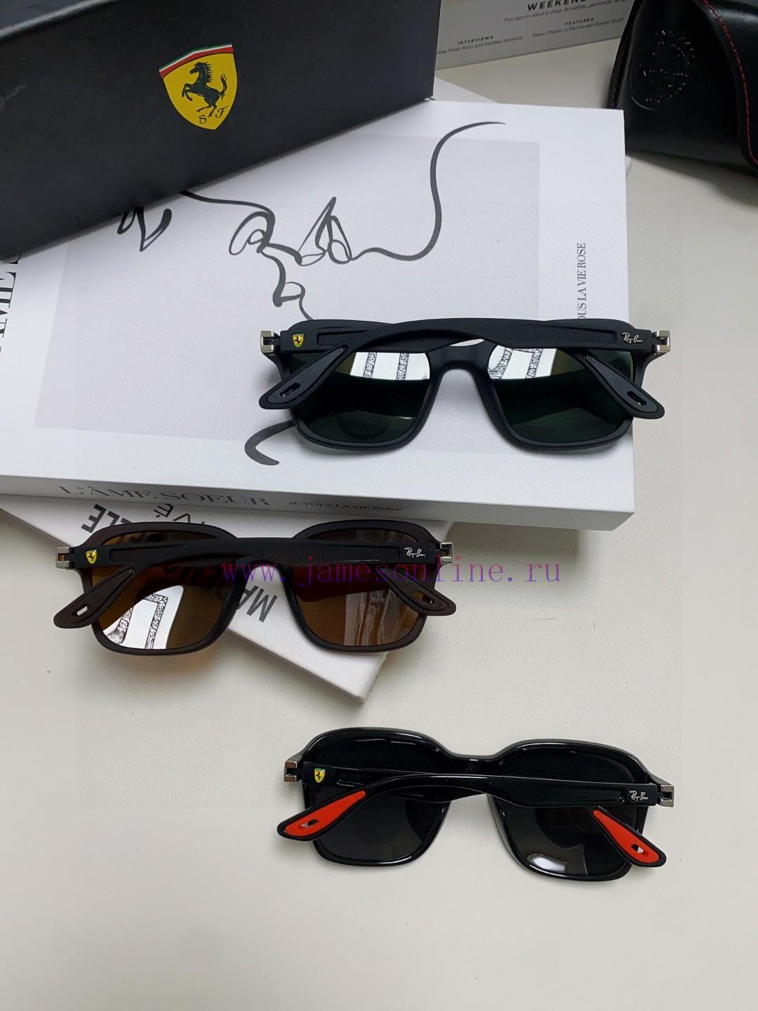 RayBan Ferrari Joint Sunglasses, Unisex Polarized Sunglasses, Personalized, Fashionable, Comx76cjidd - Image 8