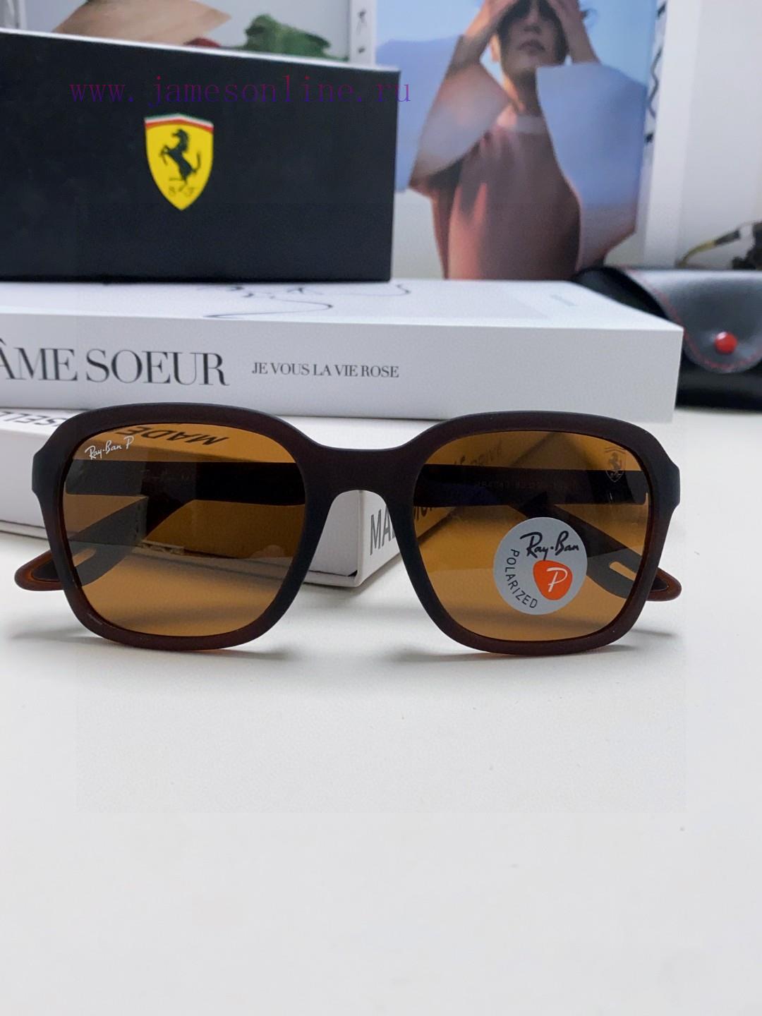 RayBan Ferrari Joint Sunglasses, Unisex Polarized Sunglasses, Personalized, Fashionable, Com9nlhd6zg - Image 8