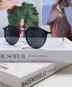 Rayban genuine male slim round frame double beam pilot female sunglasses RB3546f0pt9h0e