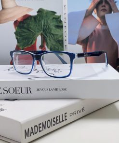 RAYBAN Optical Glasses Frame Classic Versatile Matte Blackboard Material Box Men's and Womeno1rby0ep