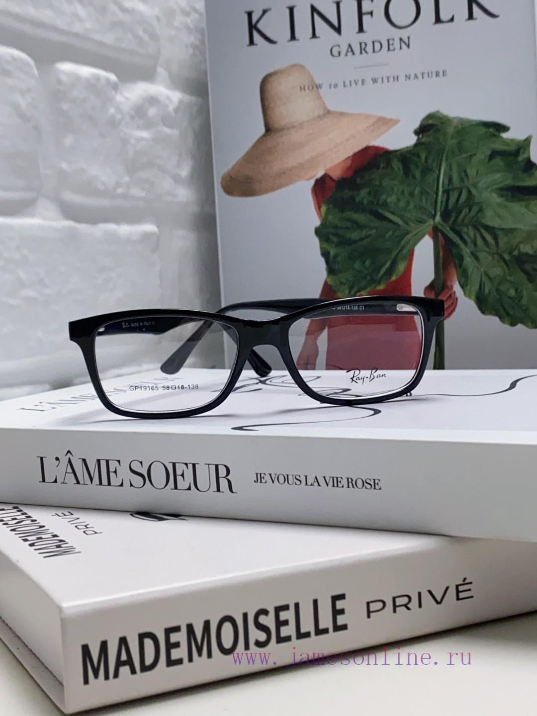 RAYBAN Optical Glasses Frame Classic Versatile Matte Blackboard Material Box Men's and Womensme1bysc - Image 3