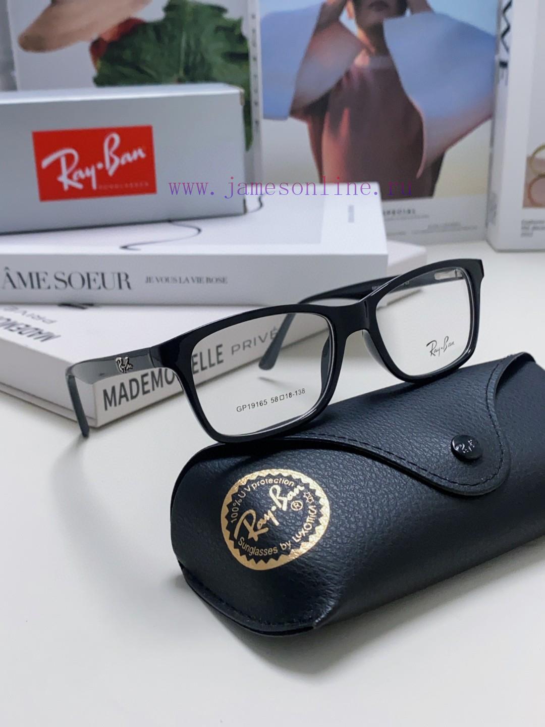 RAYBAN Optical Glasses Frame Classic Versatile Matte Blackboard Material Box Men's and Womensme1bysc - Image 9