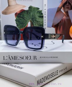 Hermes Women's Sunglasses UV resistant Round Face Large Frame Sunglasses 2024 New Large Face8ohvhgtf