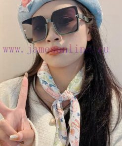 Hermes 2024 New Product Internet Celebrity Fashion Street Explosion H Sunglasses Women's UV 61vbqins