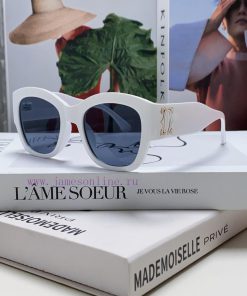 Cartier 2024 Summer New Fashionable Cat Eye Full Frame Sunglasses for Men and Women, Latest hqw772dy