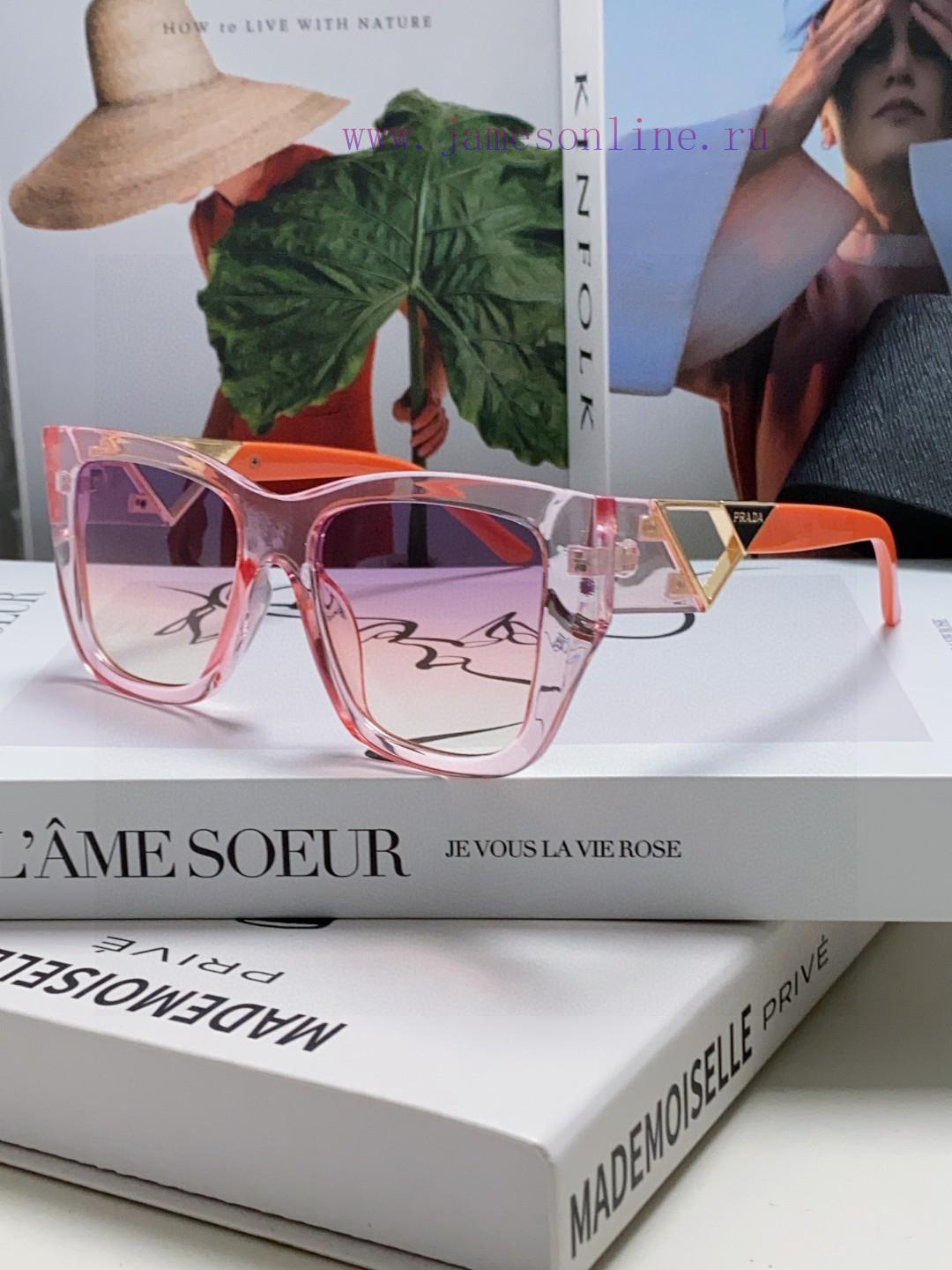 Prada 2024 European and American high-end women's boxy slimming versatile sun eye European sskl55rf8 - Image 2