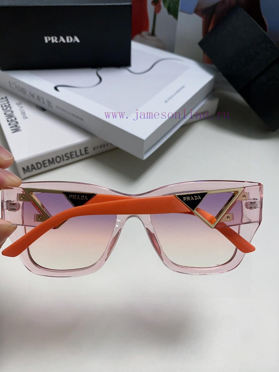 Prada 2024 European and American high-end women's boxy slimming versatile sun eye European sskl55rf8 - Image 6