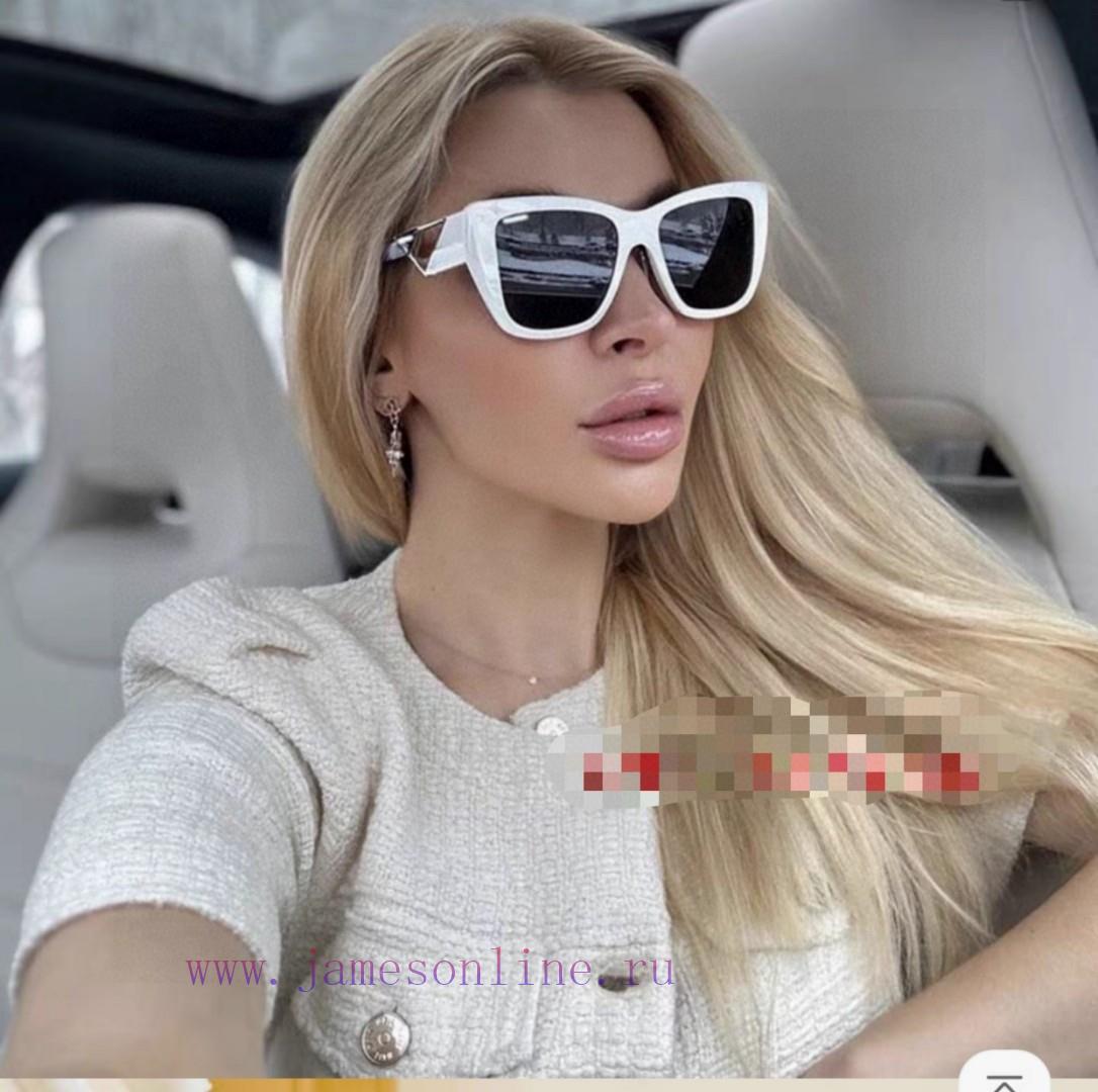 Prada 2024 European and American high-end women's boxy slimming versatile sun eye European sl98uh413 - Image 2