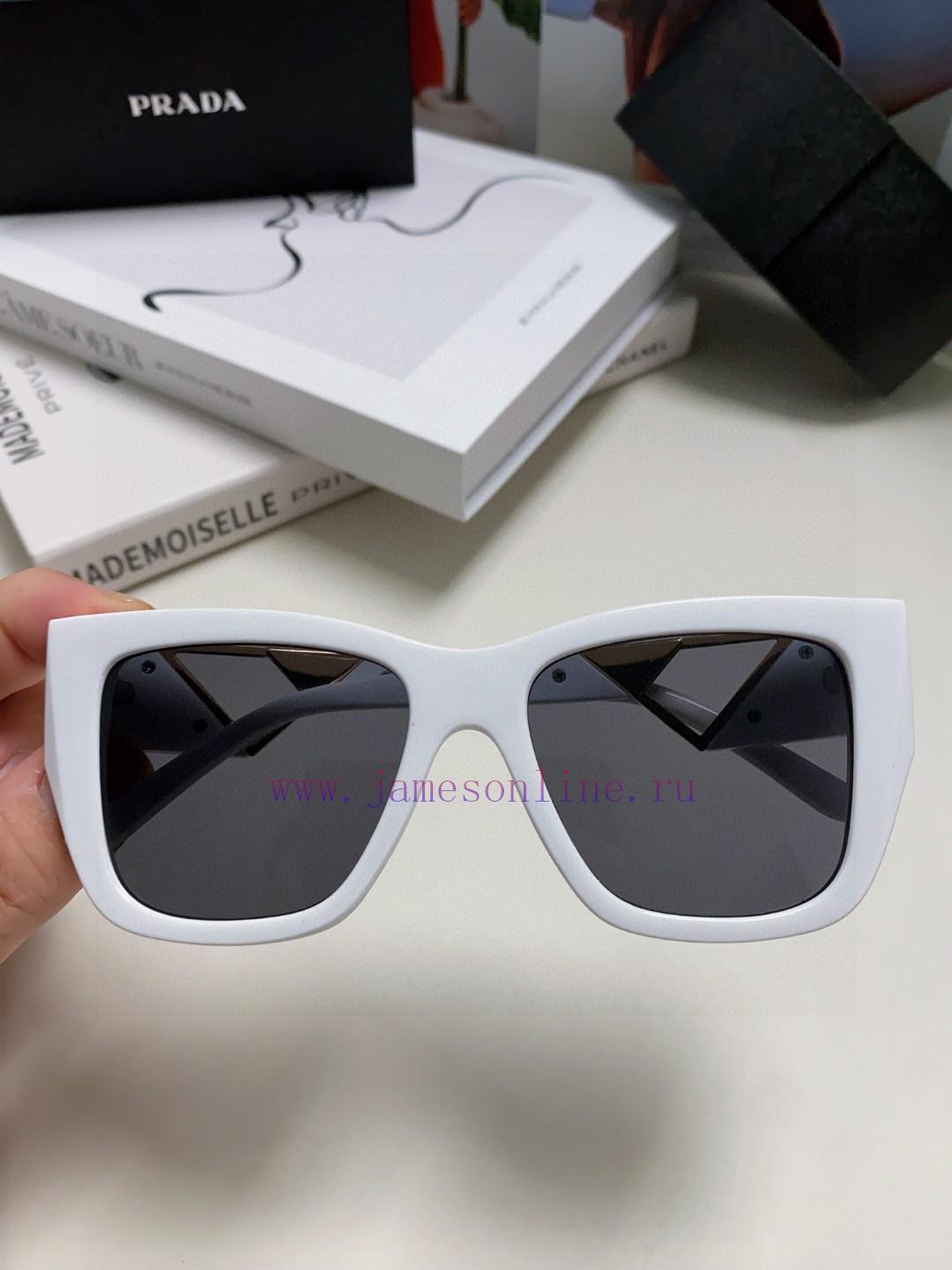Prada 2024 European and American high-end women's boxy slimming versatile sun eye European sl98uh413 - Image 6
