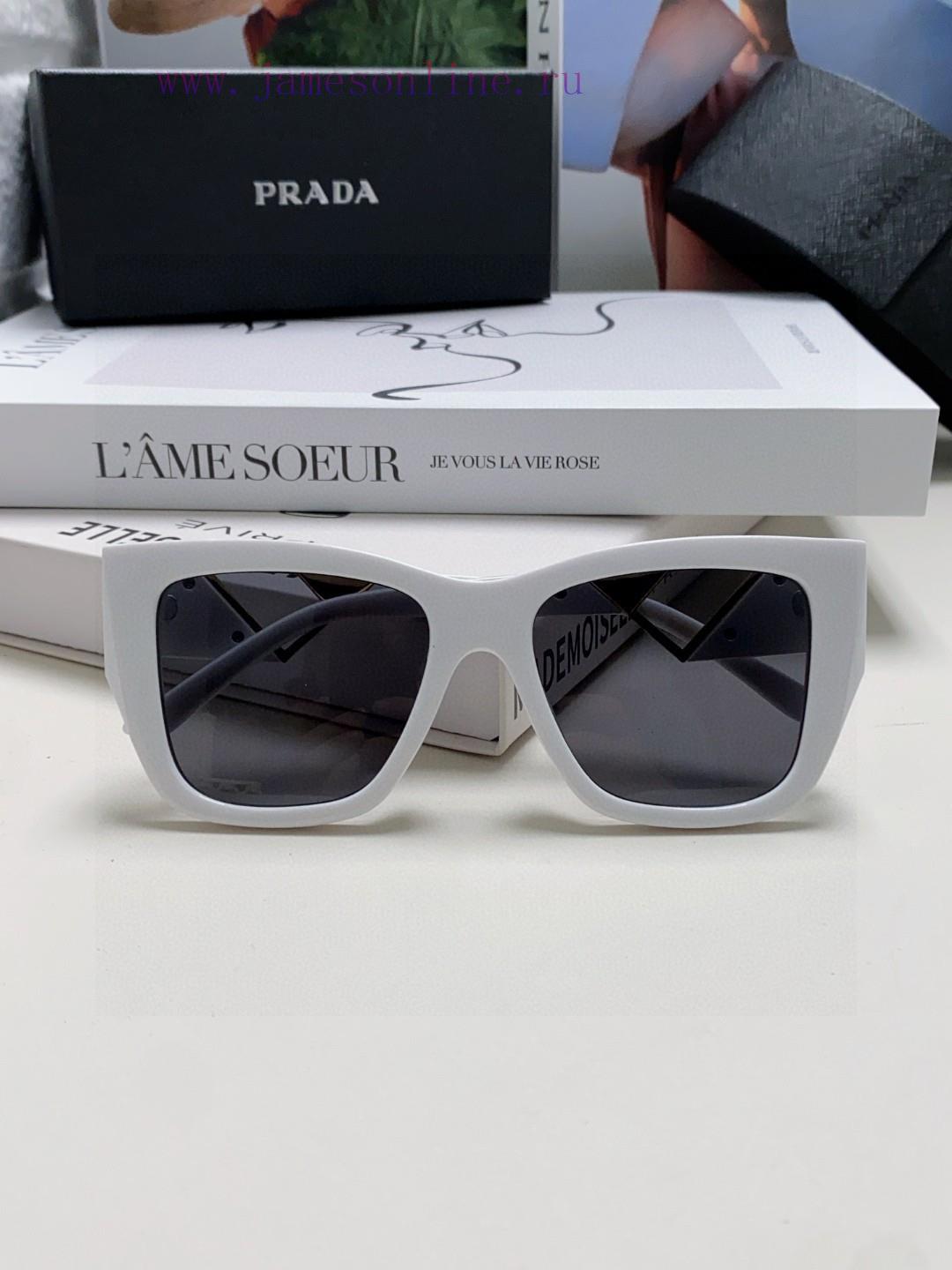 Prada 2024 European and American high-end women's boxy slimming versatile sun eye European sl98uh413 - Image 9