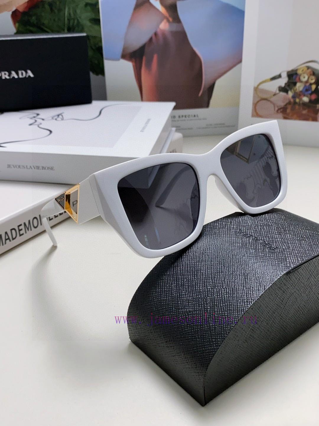 Prada 2024 European and American high-end women's boxy slimming versatile sun eye European sl98uh413 - Image 10