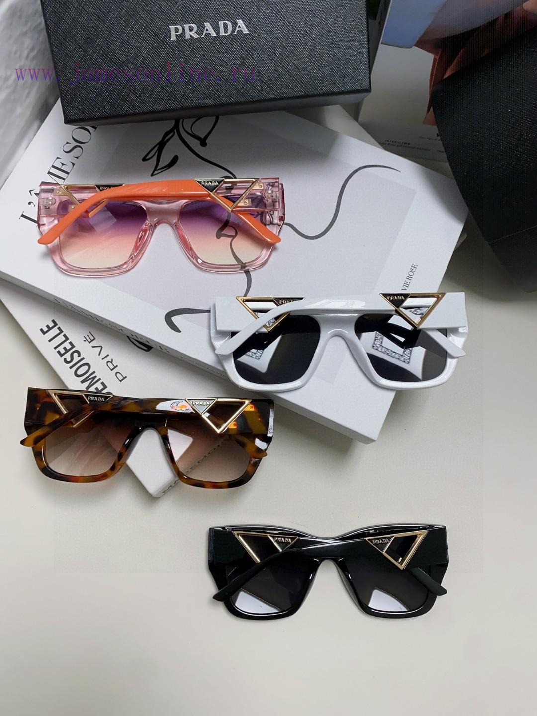 Prada 2024 European and American high-end women's boxy slimming versatile sun eye European sl98uh413 - Image 11