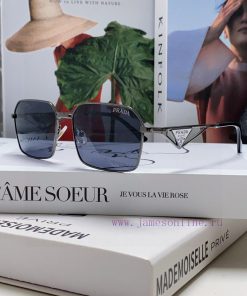 Prada 2024 new casual couple sunglasses, European and American universal women's UV resistan4uird3od
