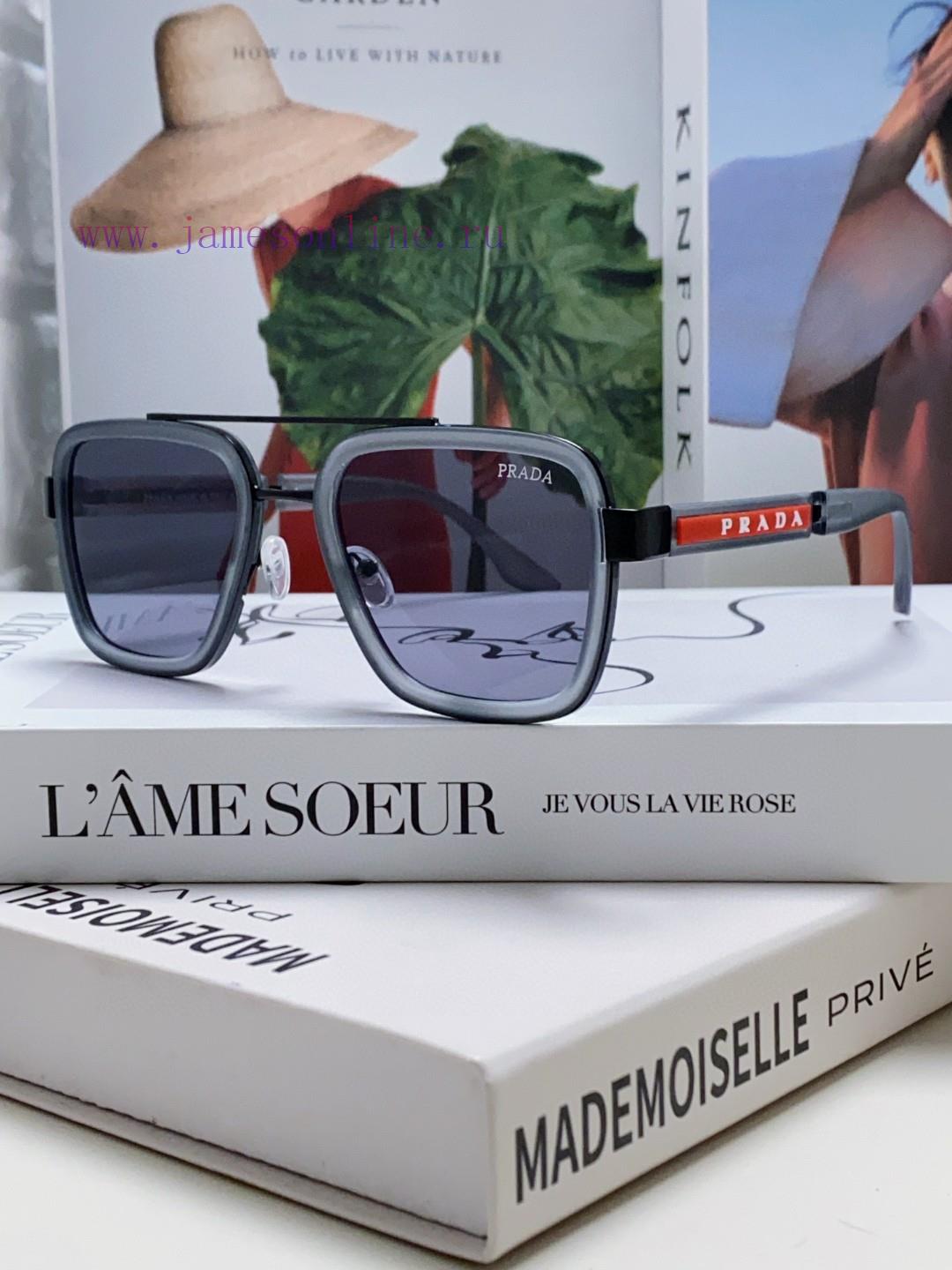 Prada 2024 New Trendy Sunglasses, UV resistant Pilot Sunglasses, Driving Fashion Toad Glassek0vahq2c - Image 2