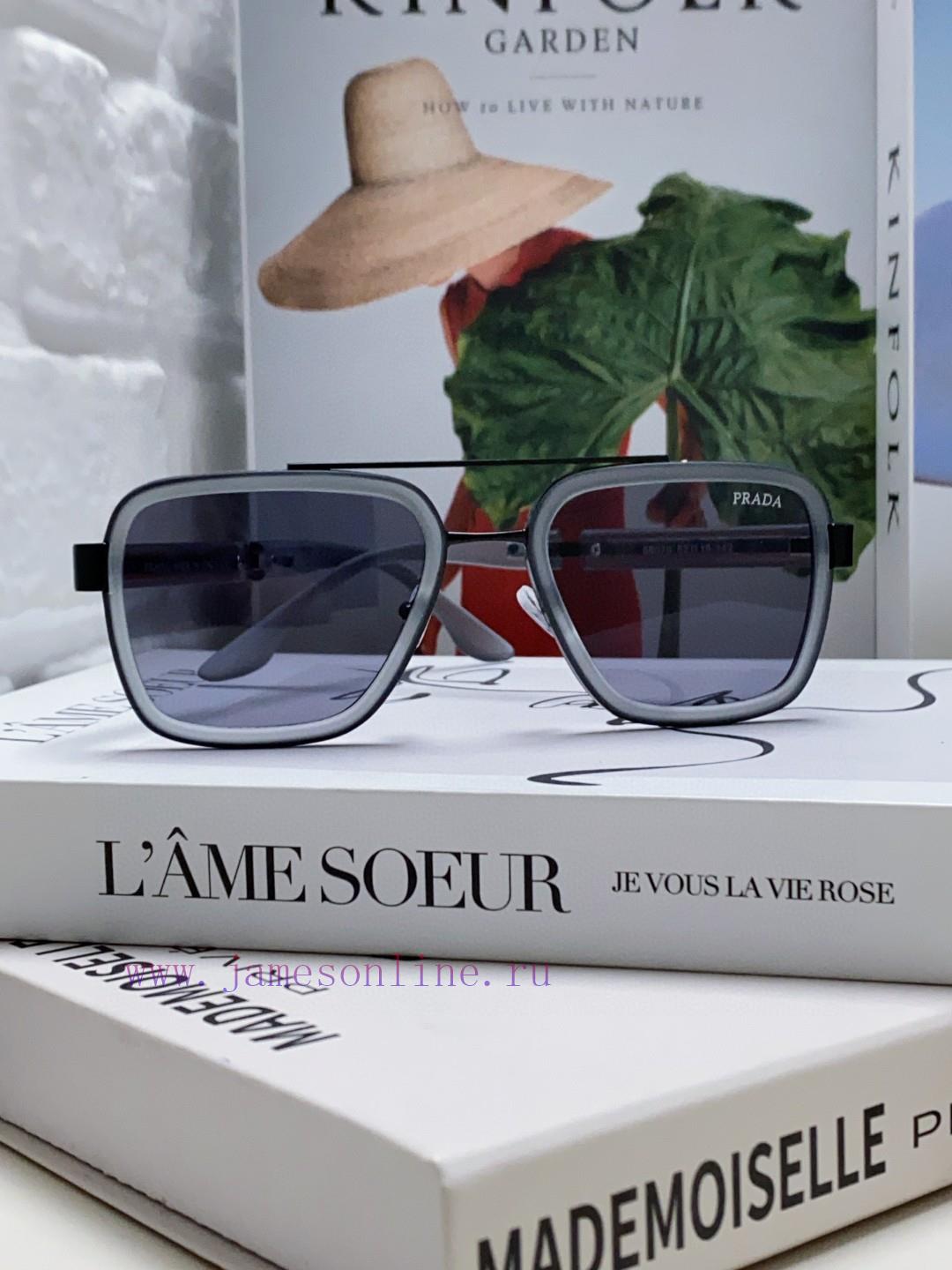 Prada 2024 New Trendy Sunglasses, UV resistant Pilot Sunglasses, Driving Fashion Toad Glassek0vahq2c - Image 3