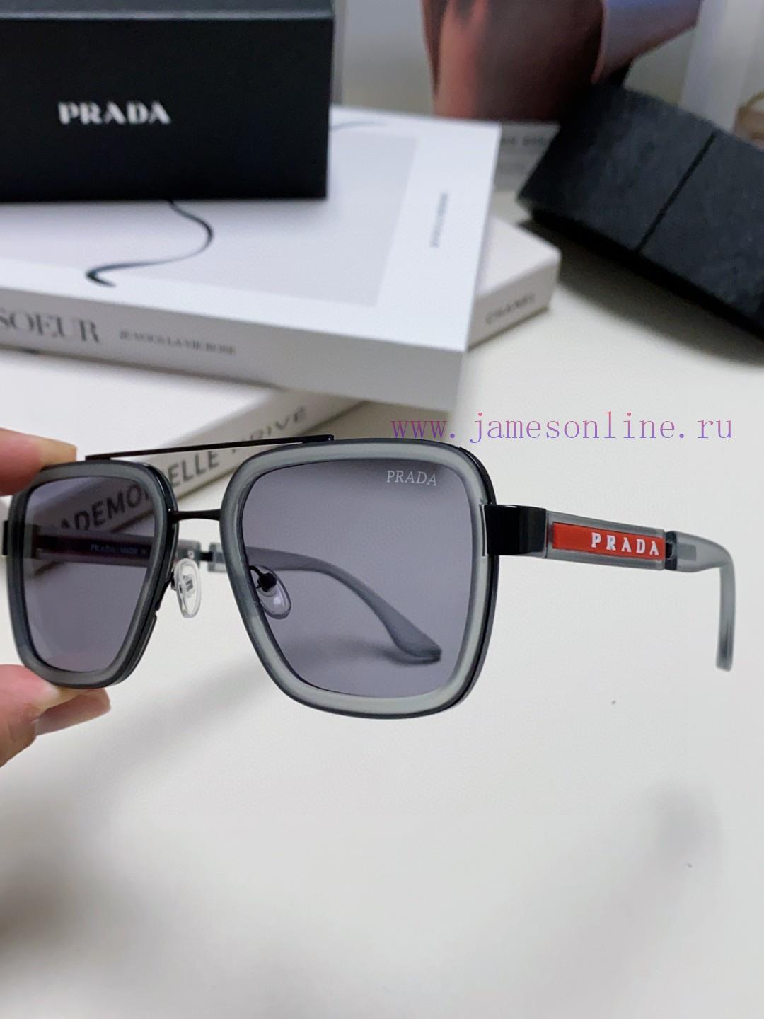 Prada 2024 New Trendy Sunglasses, UV resistant Pilot Sunglasses, Driving Fashion Toad Glassek0vahq2c - Image 7