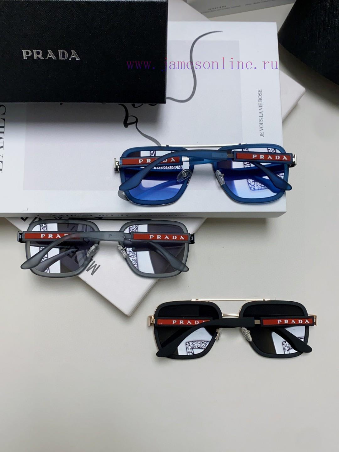 Prada 2024 New Trendy Sunglasses, UV resistant Pilot Sunglasses, Driving Fashion Toad Glasse05r2d3ks - Image 10