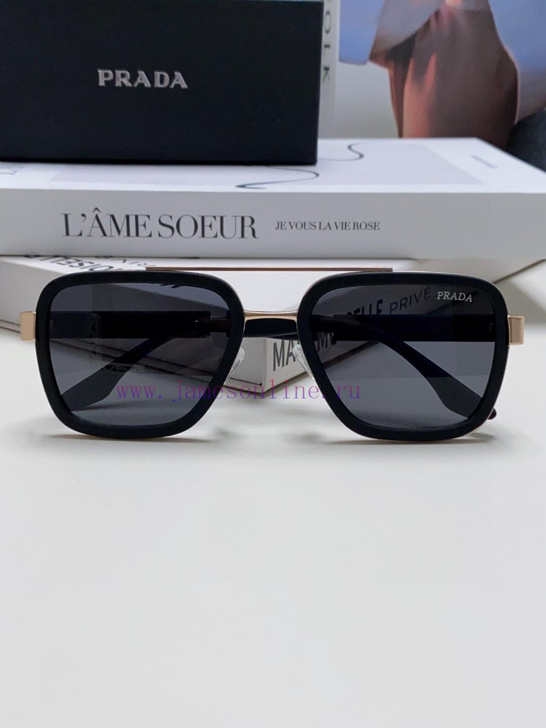 Prada 2024 New Trendy Sunglasses, UV resistant Pilot Sunglasses, Driving Fashion Toad Glassehspkl3tv - Image 9