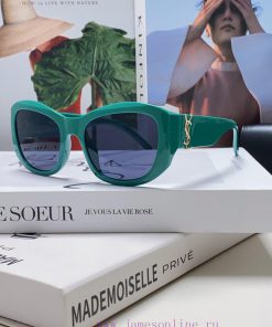 YSL Saint Laurent Sunglasses Women's Alphabet Interwoven SL Fashion Trend Sunglasses Versatix55gyf0a