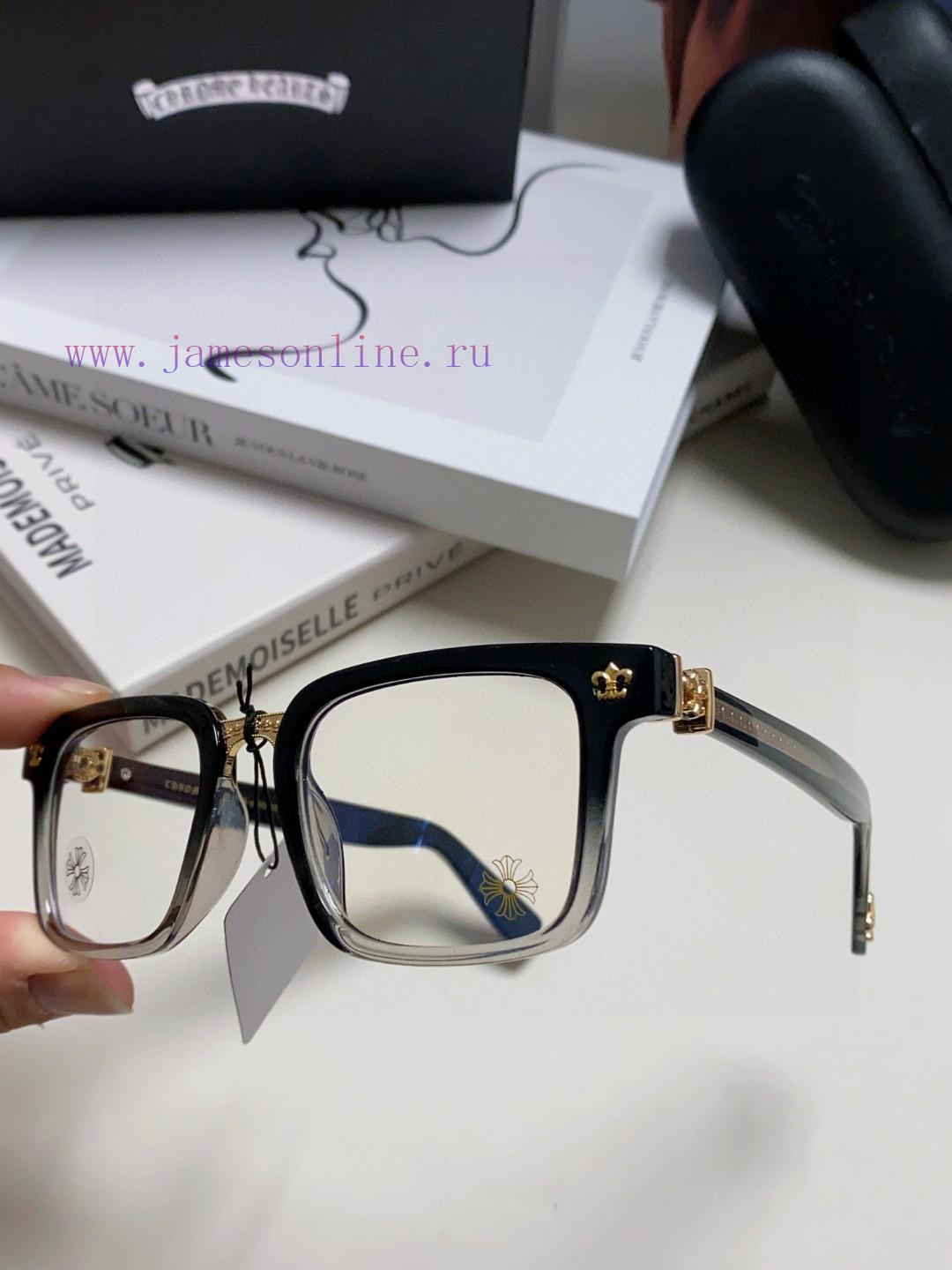 Return order received Chrome Hearts 2024 new retro black eyeglass frame men's Japanese artisxwfdpzo6 - Image 7