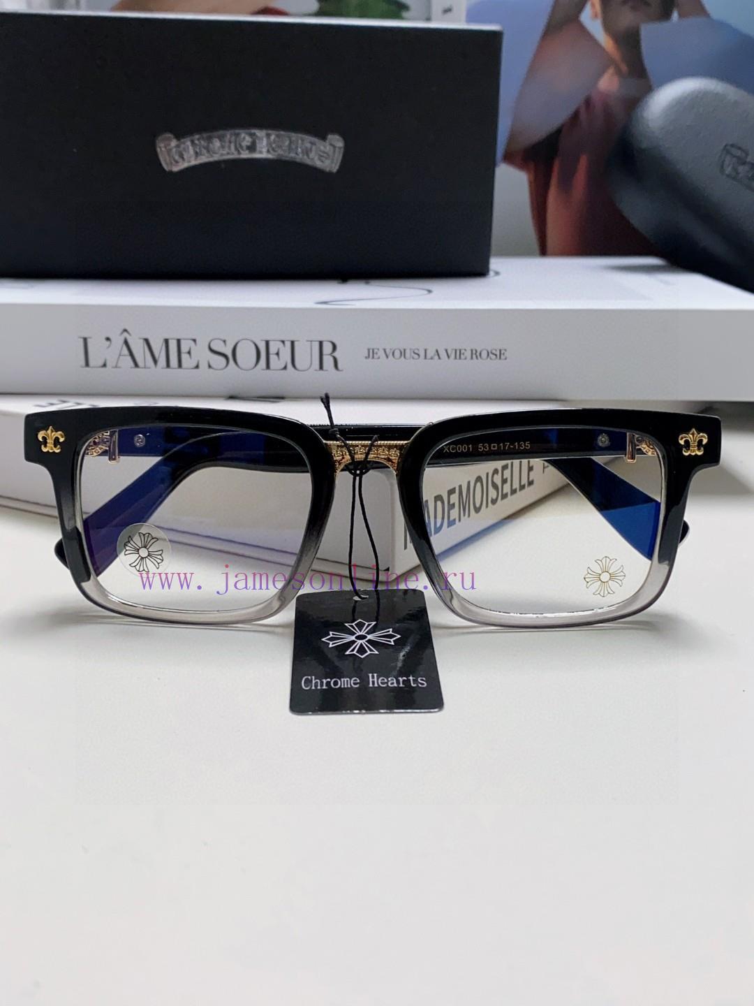 Return order received Chrome Hearts 2024 new retro black eyeglass frame men's Japanese artisxwfdpzo6 - Image 8