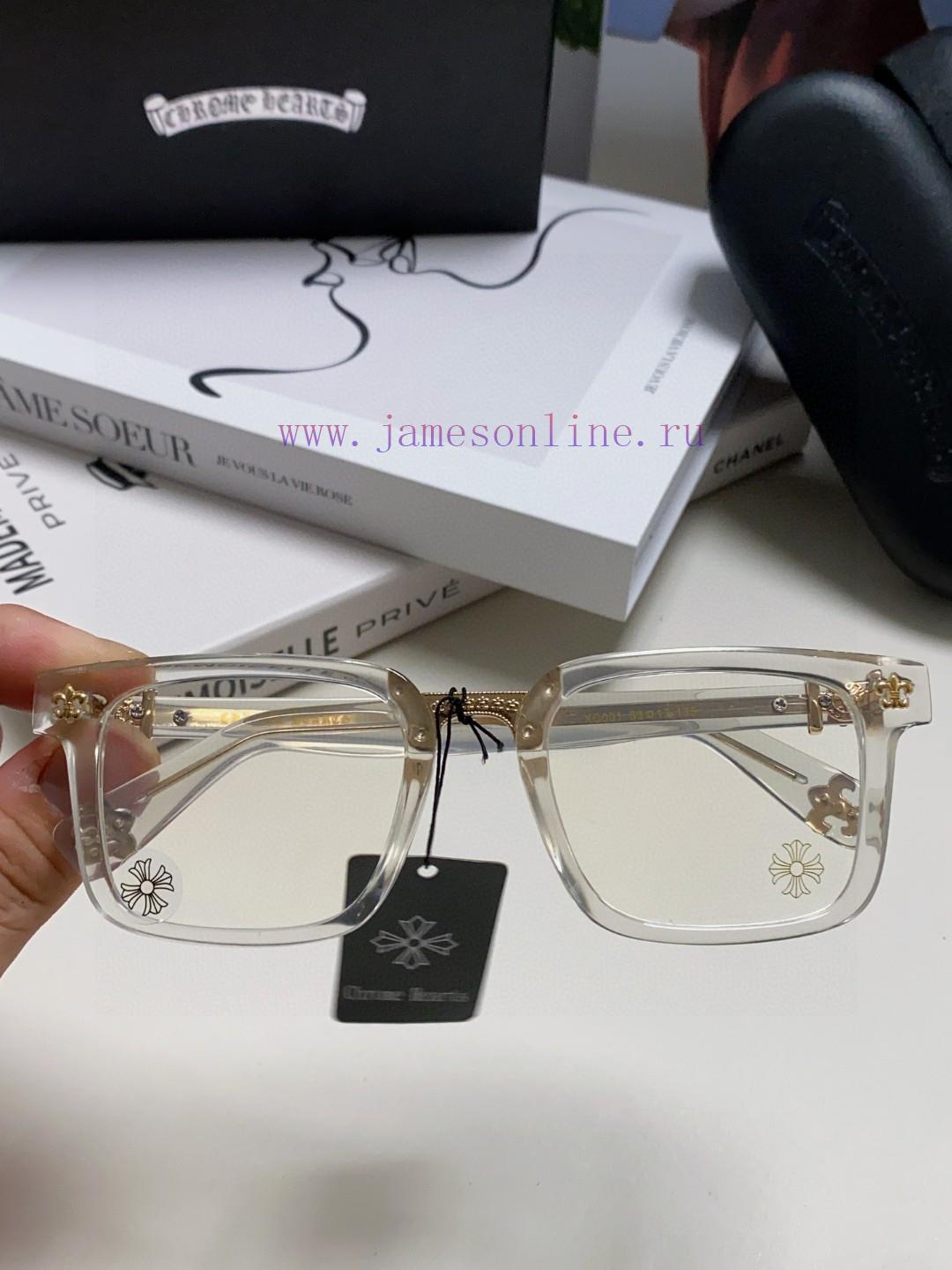 Return order received Chrome Hearts 2024 new retro black eyeglass frame men's Japanese artis5jmae0ue - Image 5
