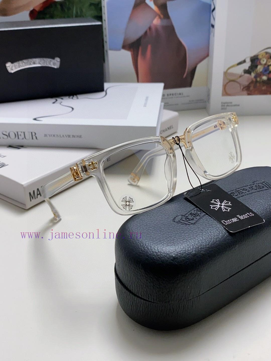 Return order received Chrome Hearts 2024 new retro black eyeglass frame men's Japanese artis5jmae0ue - Image 9