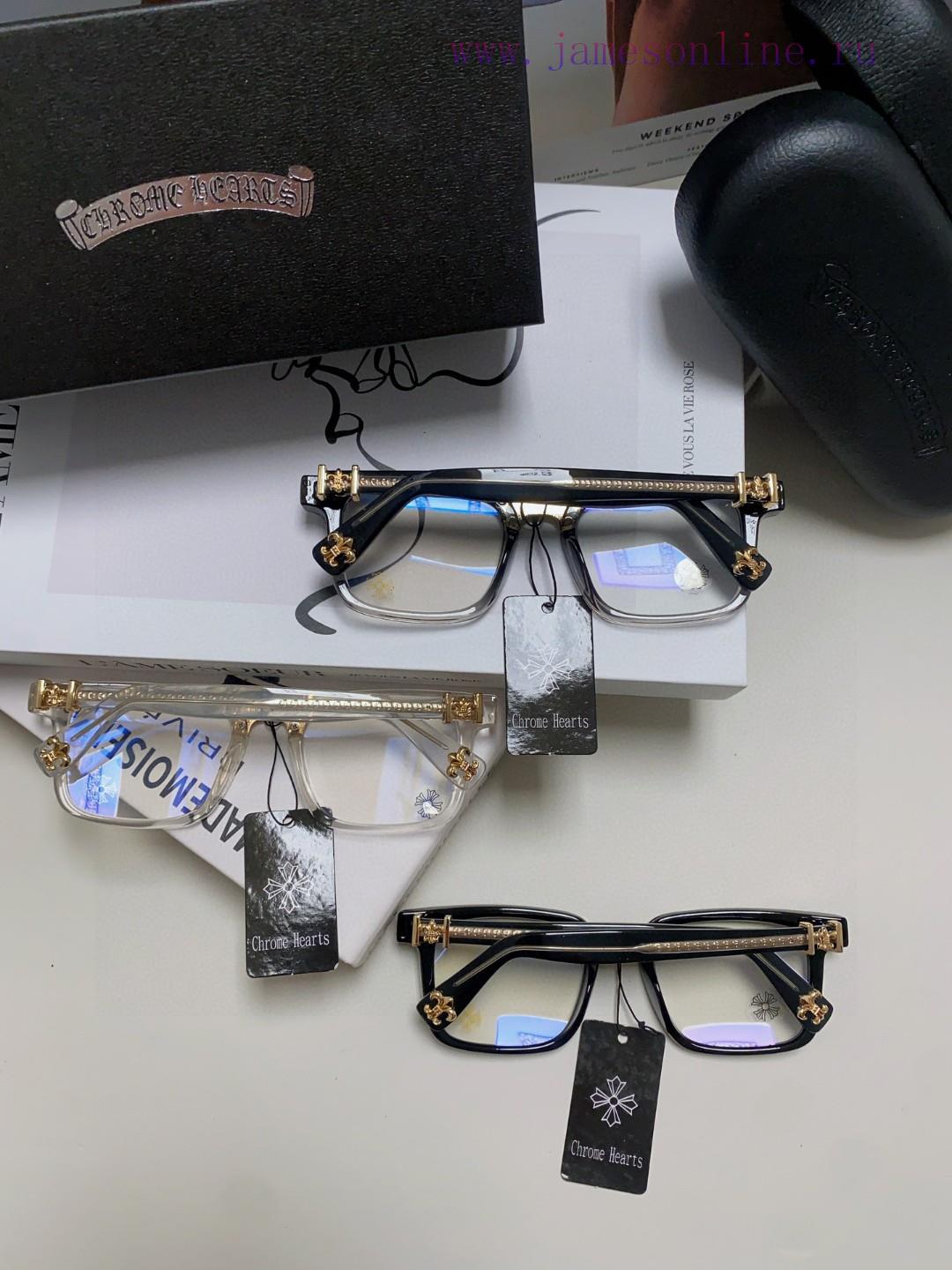 Return order received Chrome Hearts 2024 new retro black eyeglass frame men's Japanese artis5jmae0ue - Image 10