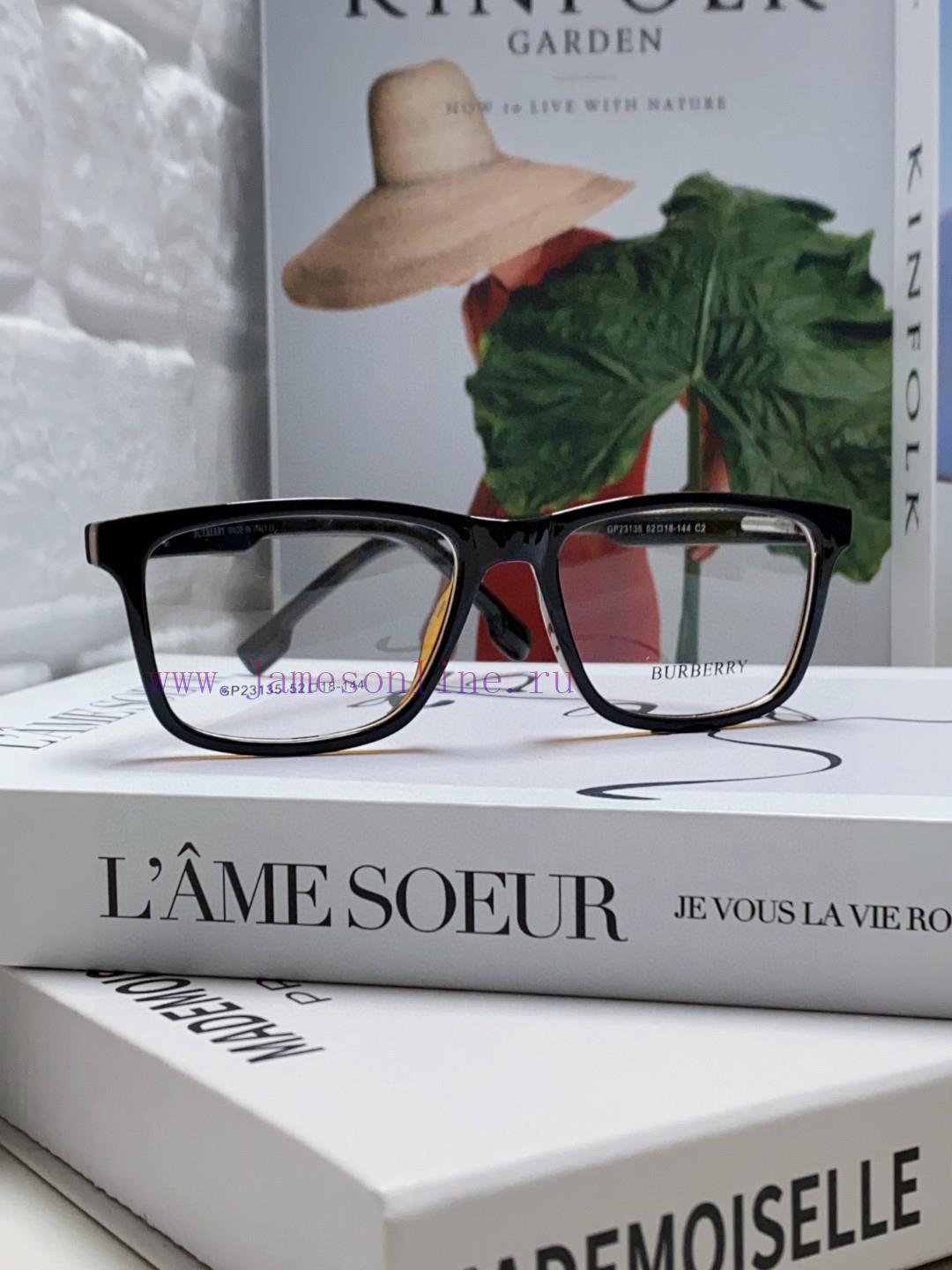 Burberry 2024 New Myopia Eyeframe Men's Optical Lens with Light Distribution Full Frame Busir233djqo - Image 3